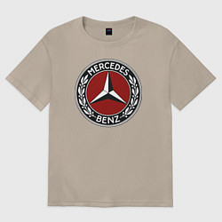 Женская футболка оверсайз Mercedes-Benz