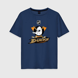 Женская футболка оверсайз NHL: Anaheim Ducks