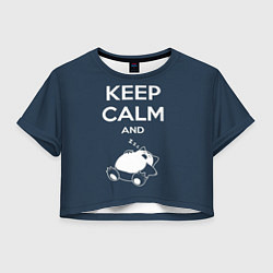 Женский топ Keep Calm & Zzz