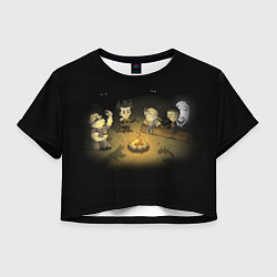 Женский топ Don’t Starve campfire