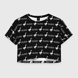 Женский топ GUSSI: Black Pattern