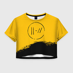 Женский топ 21 Pilots: Yellow Logo