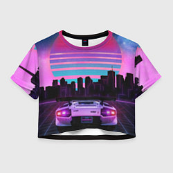 Женский топ Racing 80s