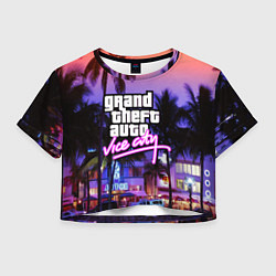 Женский топ Grand Theft Auto Vice City