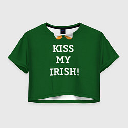 Женский топ Kiss my Irish