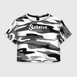 Женский топ Камуфляж Sabaton