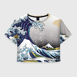 Женский топ The great wave off kanagawa