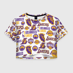 Женский топ LAKERS LOGO