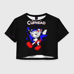 Женский топ Cuphead