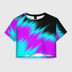 Женский топ НЕОНОВЫЕ ПОЛОСЫ И НИЧЕГО ЛИШНЕГО NEON STRIPES