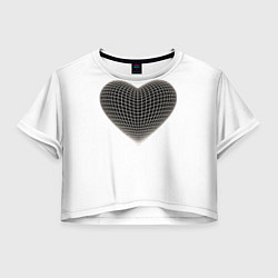 Женский топ HEART PRINT