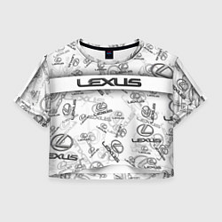 Женский топ LEXUS BIG EMBLEMA PATTERN