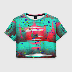 Женский топ Fashion glitch 2088