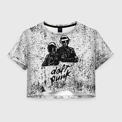 Женский топ Daft Punk B&W