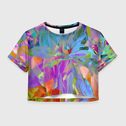 Женский топ Abstract color pattern Summer 2022