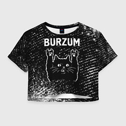 Женский топ Burzum Rock Cat