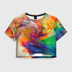 Женский топ MULTICOLORED SWIRLS