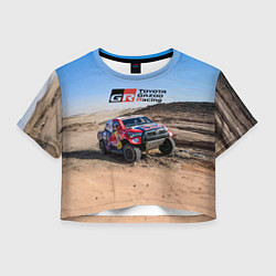 Женский топ Toyota Gazoo Racing Rally Desert Competition Ралли