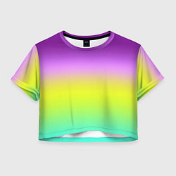 Женский топ Multicolored Ombre gradient