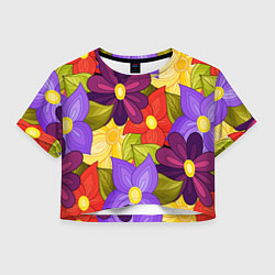 Женский топ MULTICOLORED PANSIES