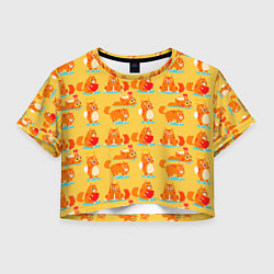 Женский топ NAUGHTY PLAYFUL KITTENS