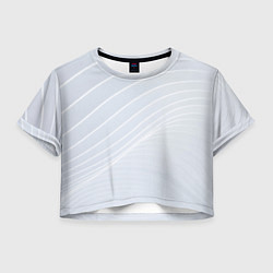 Женский топ Серый фон и белые линии