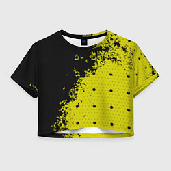 Женский топ Black & Yellow