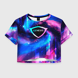 Женский топ Genesis неоновый космос