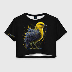 Женский топ Цыпленок в красках