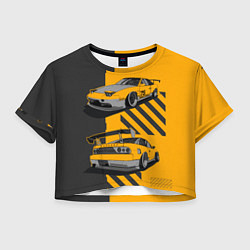 Женский топ Nissan 180sx art