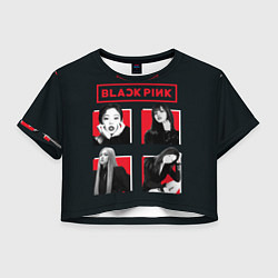 Женский топ Blackpink retro girls