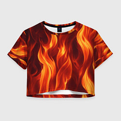 Женский топ Пламя огня