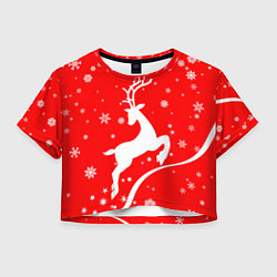 Женский топ Christmas deer