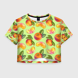 Женский топ Мандарины с дольками