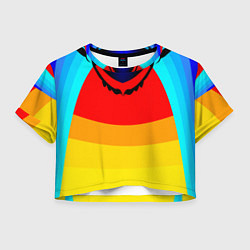 Женский топ Цветные фигуры