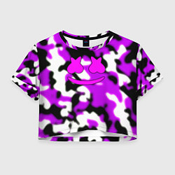 Женский топ Marshmello camo