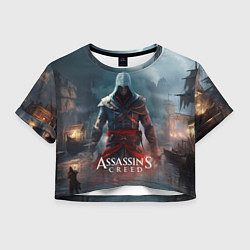 Женский топ Assassins creed ночной город