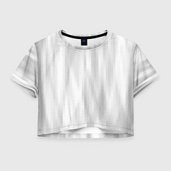 Женский топ Светлый серый абстрактные полосы