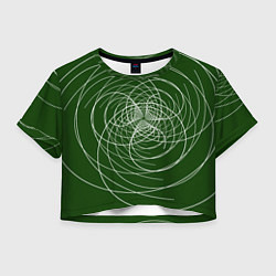 Женский топ Контурные вихри