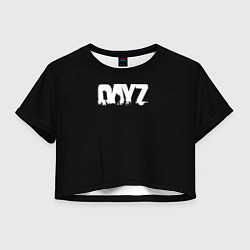 Женский топ Dayz logo white