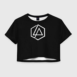 Женский топ Linkin park logo white