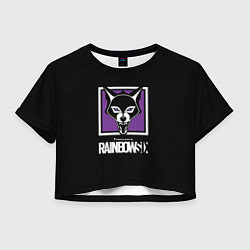 Женский топ Rainbow six logo ubisoft