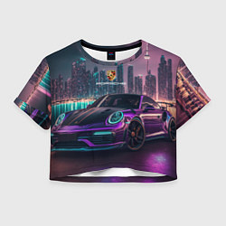 Женский топ Porshe night city