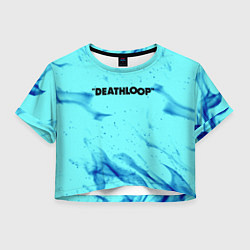 Женский топ Deathloop neon flame