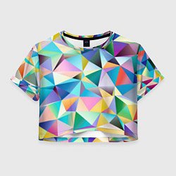 Женский топ Полигональная текстура
