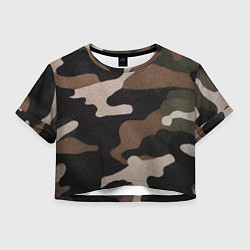 Женский топ Армейский камуфляж