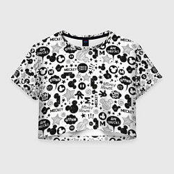 Женский топ Микки Маус узор