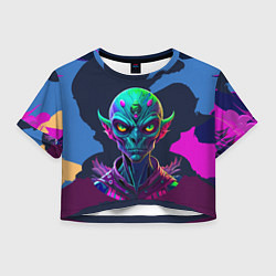 Женский топ Чужак с другой планеты