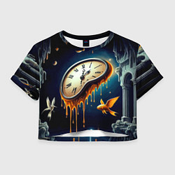 Женский топ Течение времени - сюрреализм
