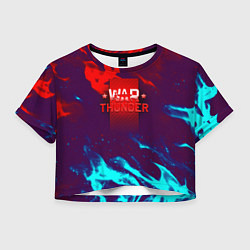 Женский топ Вартандер неоновый огонь